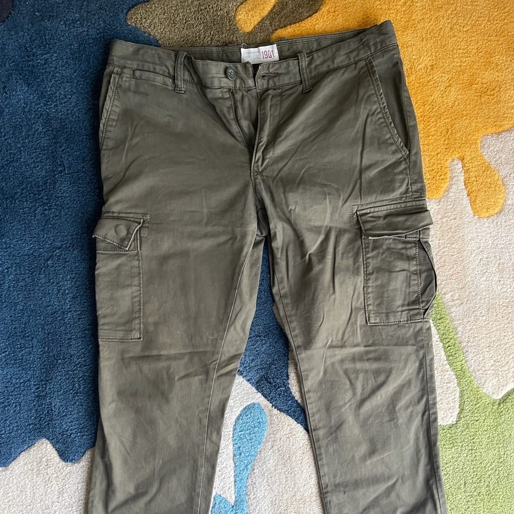 1901 (Nordstrom) Green Cargo Pants (Used)